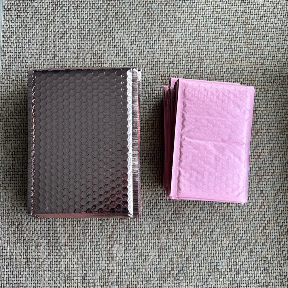 Pink Padded Shipping Envelopes Bundle | 60+ Mailers | Small Business Supplies
